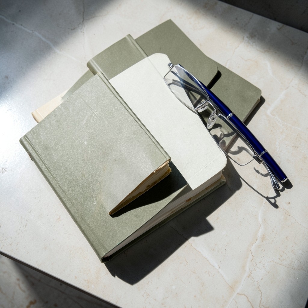 A notebook open to a page titled Solana accounts, with highlighted sections.