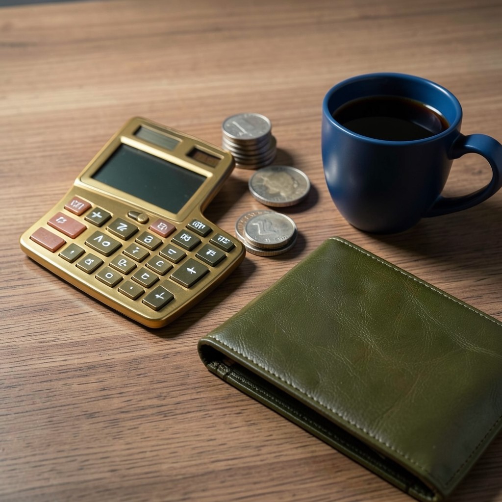 A printed rate card on a clean desk next to a notebook.